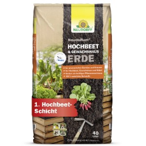 Neudorff Erde für Hochbeet- & Gewächshaus NeudoHum 40 l
