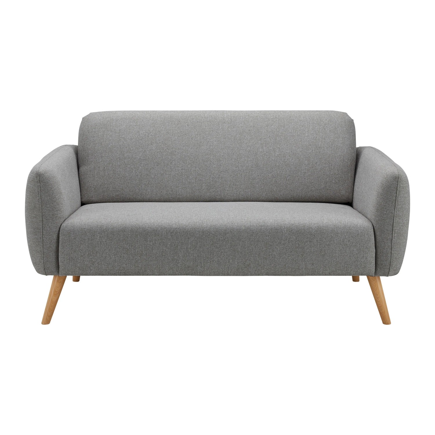 Bessagi Home Sofa Pia Dunkelgrau Webstoff
