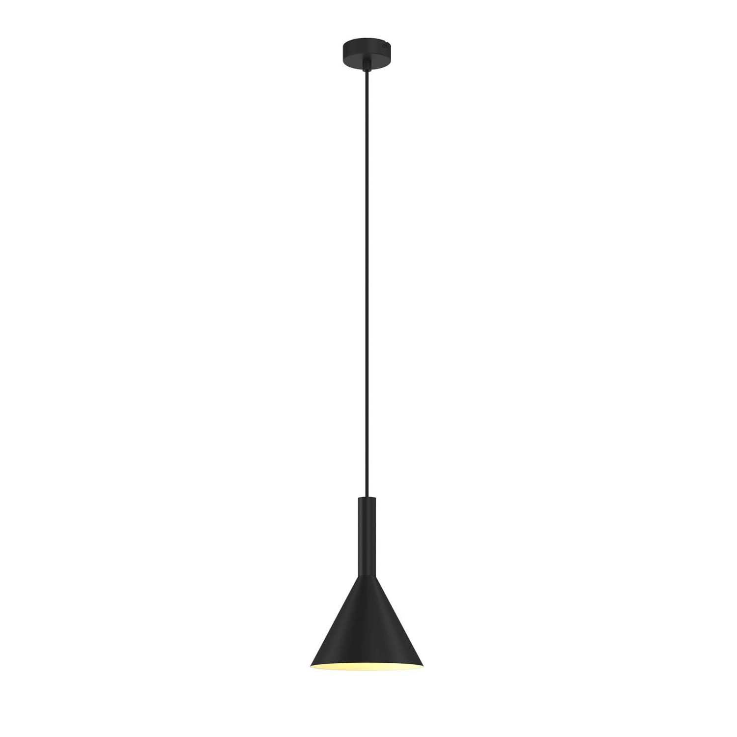 Arcchio Pendelleuchte Tadej 9626130 Modern in Schwarz aus Metall 1-flammig günstig online kaufen