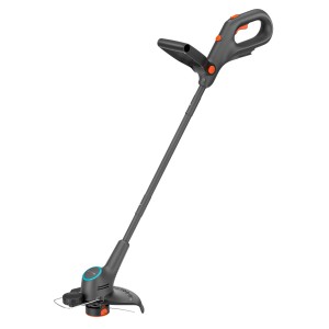 Gardena Akku-Rasentrimmer EasyTrim 25/18V Solo, Trimmer für Rasenkanten und schwer zugängliche Stellen.