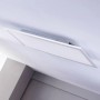 Modernes Lindby LED Panel Livel in Alu, dimmbar, für Küche & Wohnraum. Deckenleuchte mit Leselampe.