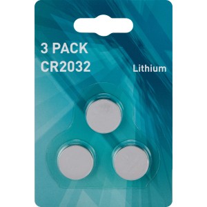 3er-Pack CR2032 Lithium Knopfzellen für Uhren, Taschenrechner & Co.