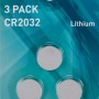 3er-Pack CR2032 Lithium Knopfzellen für Uhren, Taschenrechner & Co.