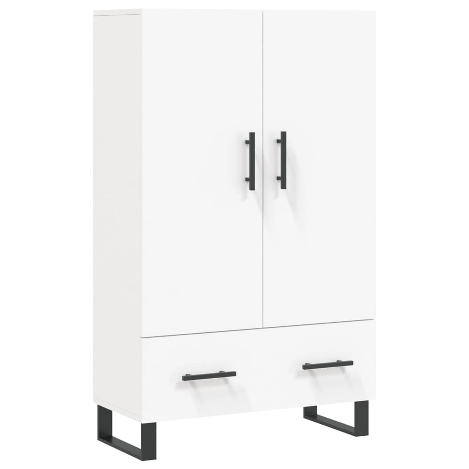 vidaXL Highboard Weiß 69,5x31x115 cm Holzwerkstoff 828260 günstig online kaufen