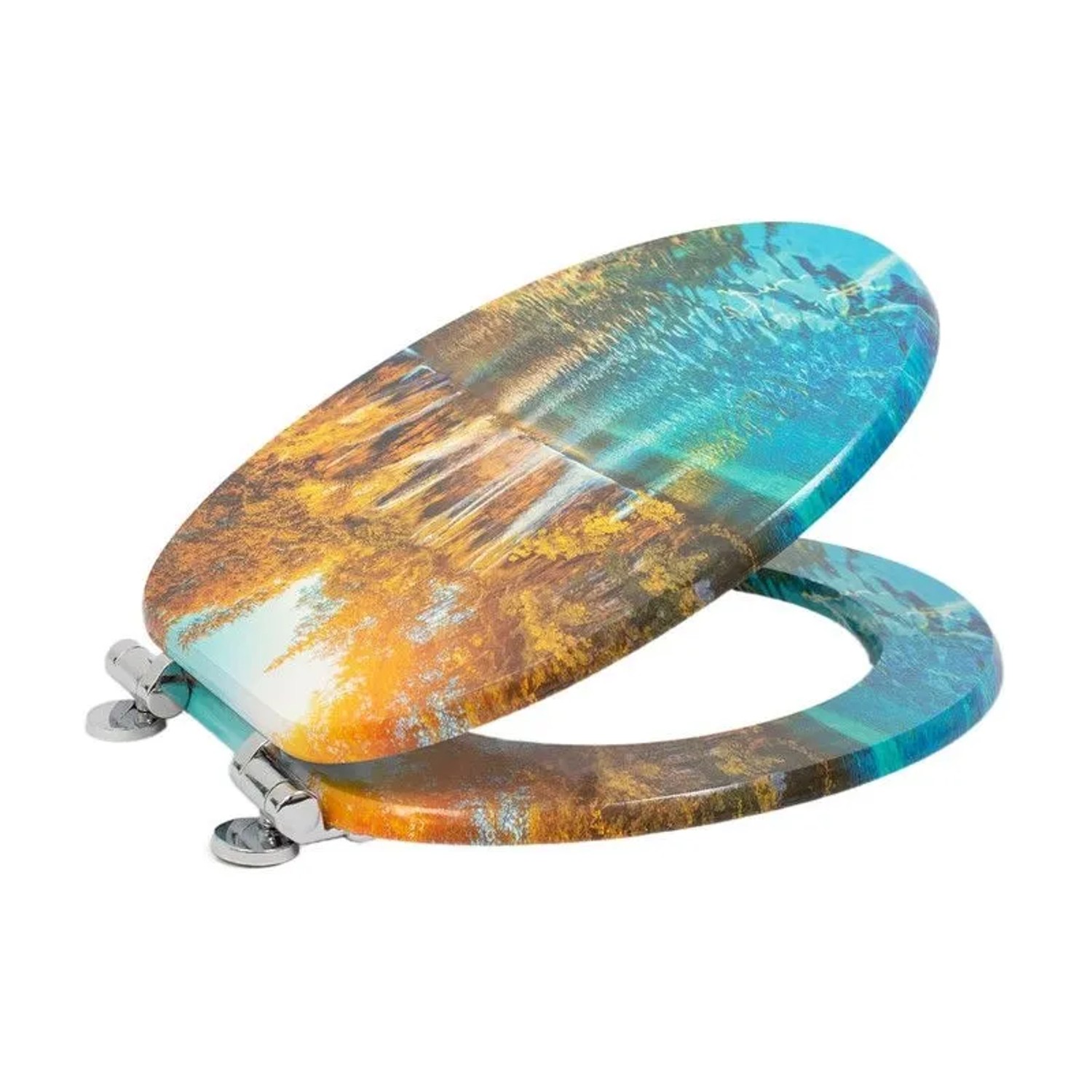 SINOBATH WC Sitz Mit Absenkautomatik MDF Holzkern H175 günstig online kaufen