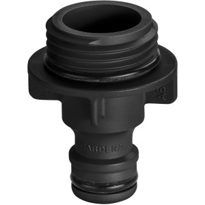 Gardena Regner-Anschlussstück für schnellen Anschluss von Bewässerungsgeräten.