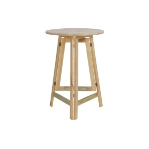 Fun Star Stehtisch aus Kiefernholz, beige, 78x111cm, klappbar.