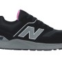 New Balance Elite Lite S1 Sicherheitsschuh für Damen, schwarz-rosa, Gr. 35.