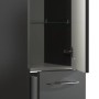 Pelipal Bad-Hängeschrank Quantum 01, Anthrazit, 30 cm breit, mit Tür und zwei Schubladen.