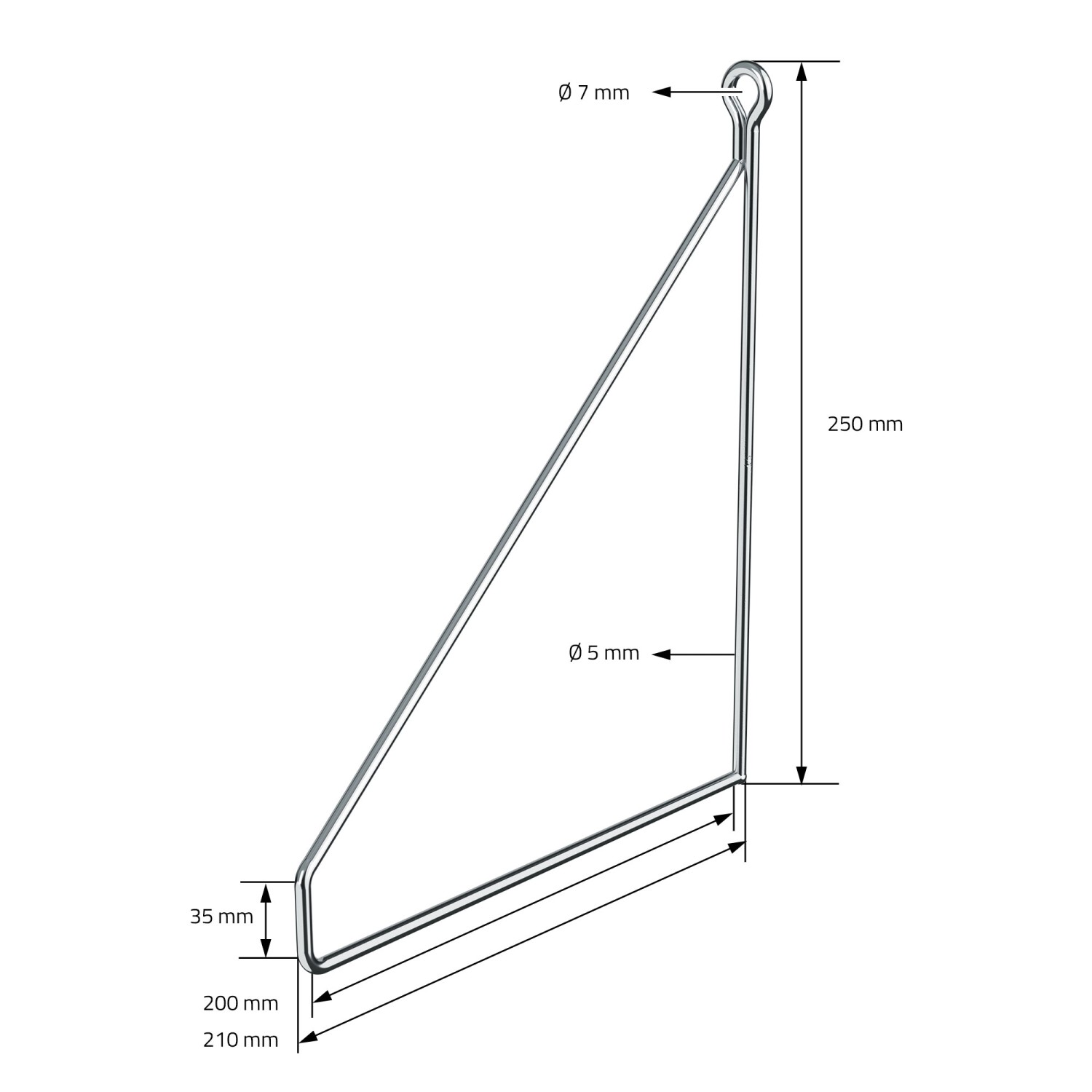 MiOYOOW 10 Stück Dreieckige Ringschnallen - Metall Einsteller Für Taschen & Gürtel