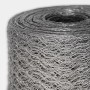 Aufgerollter, verzinkter Karat Drahtzaun mit 25 mm Maschenweite für Garten und Kleintiere.