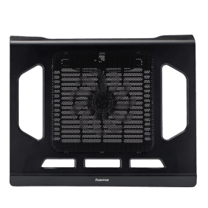 Schwarzer Hama Laptop-Kühler Black Edition für optimale Kühlung.