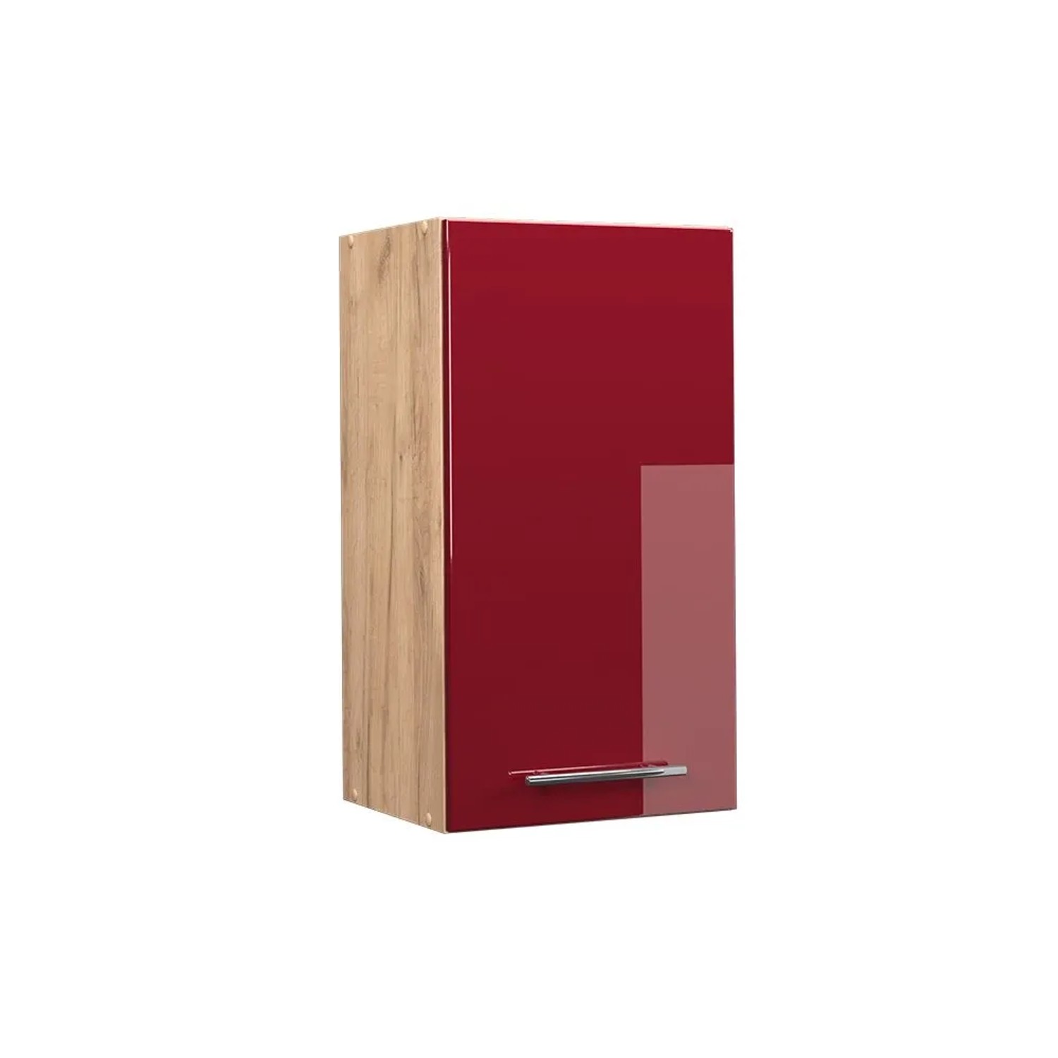 Vicco Hängeschrank Fame-Line Bordeaux Hochglanz Goldkraft Eiche 40 cm