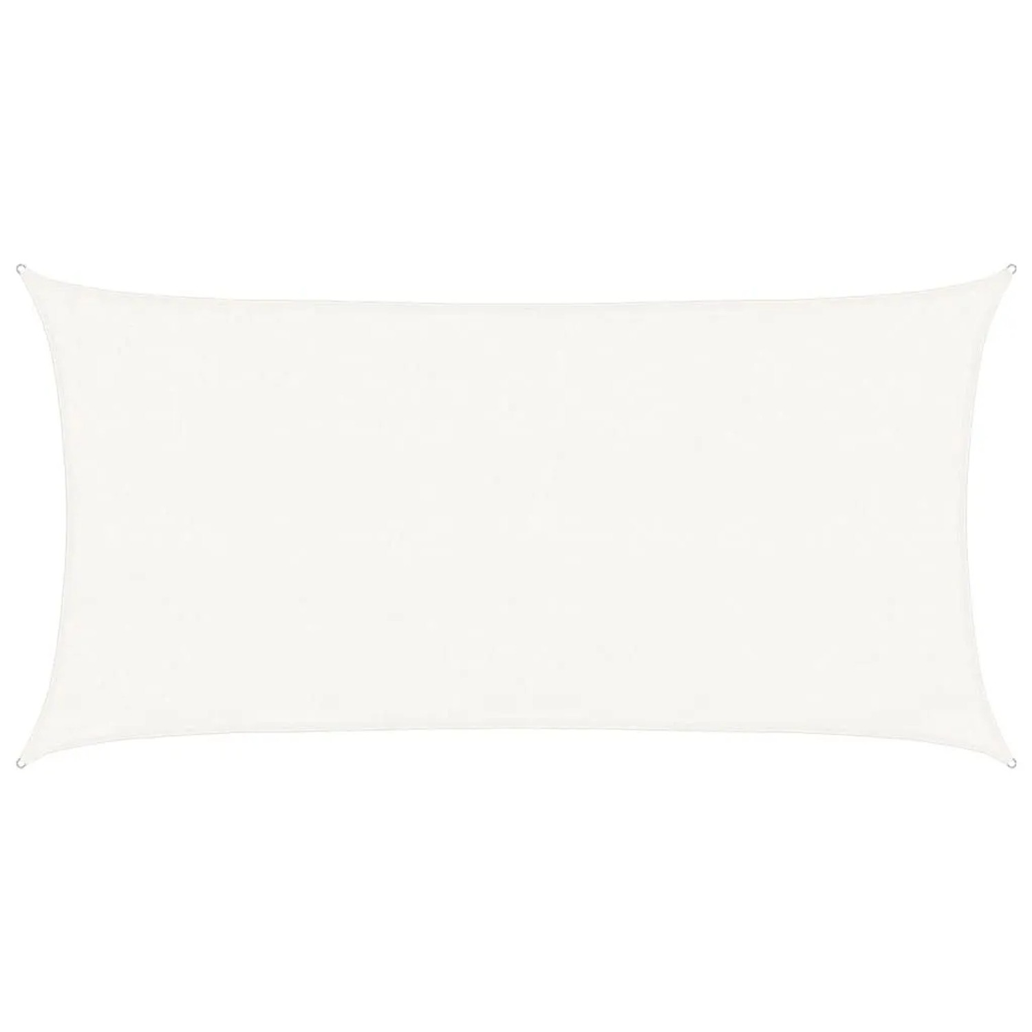 vidaXL Sonnensegel 160 g/m² Weiß 3x6 m HDPE 311240 günstig online kaufen