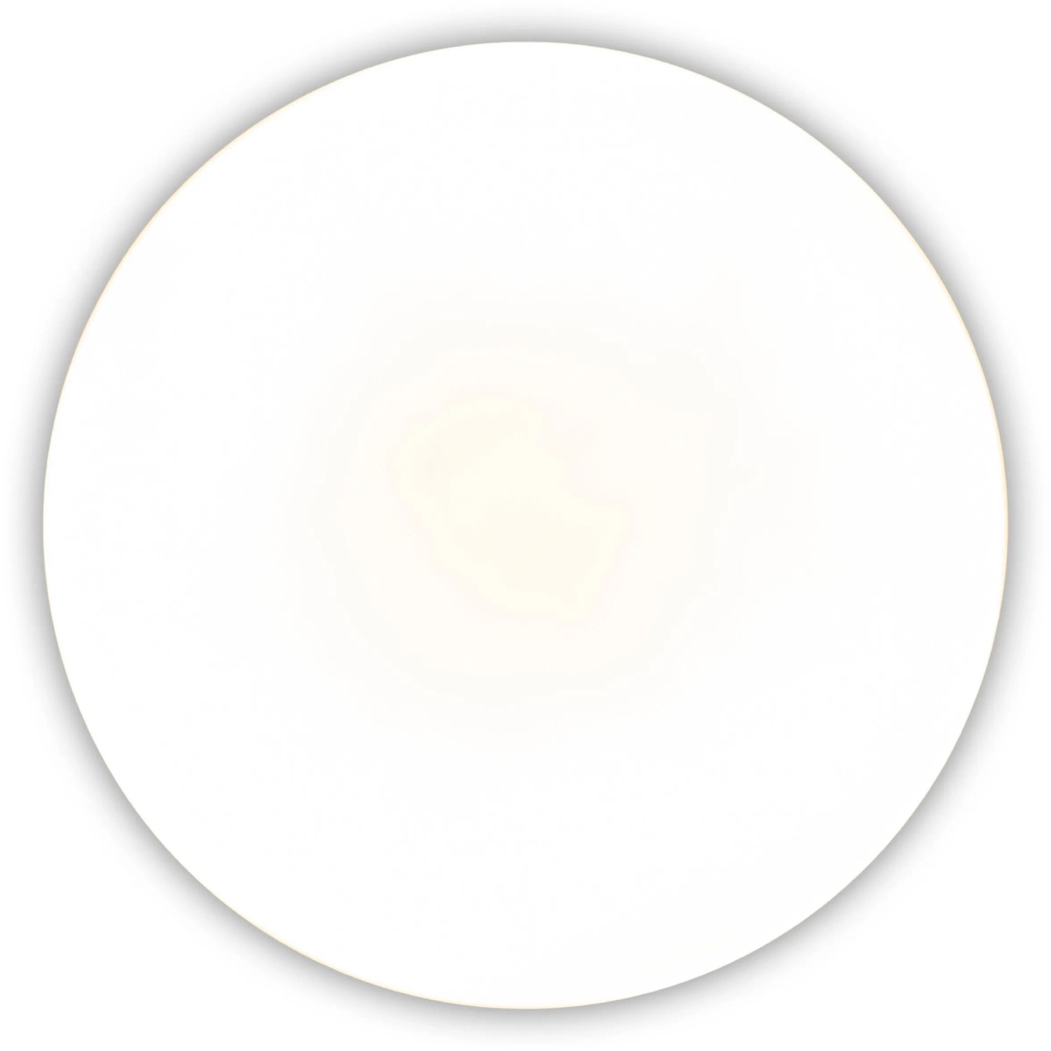 Weiße LED-Deckenleuchte Mesa von Näve mit Bewegungsmelder.