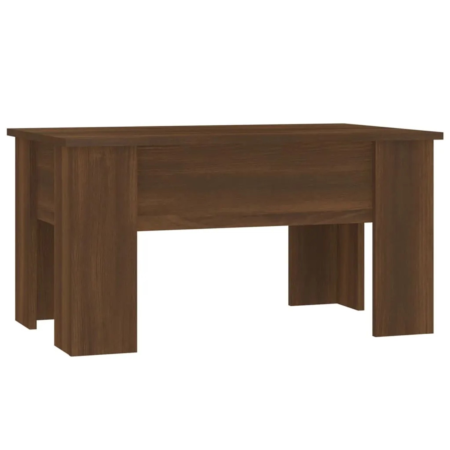 vidaXL Couchtisch Braun Eichen-Optik 79x49x41 cm Holzwerkstoff