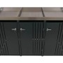 Proregal 3er-Mülltonnenverkleidung Mit Pflanzkasten HxBxT 125x196x84 cm Anthrazit Mülltonne 75kg_7