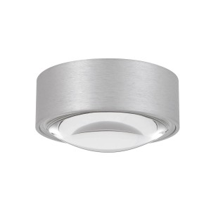 Lindby LED Deckenlampe Siaka 10038657 Modern in Alu aus Aluminium 1-flammig Badezimmerleuchte