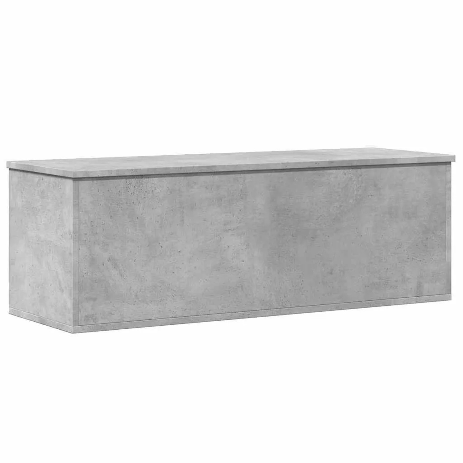 vidaXL Truhe Betongrau 102x35x35 cm Holzwerkstoff 840691