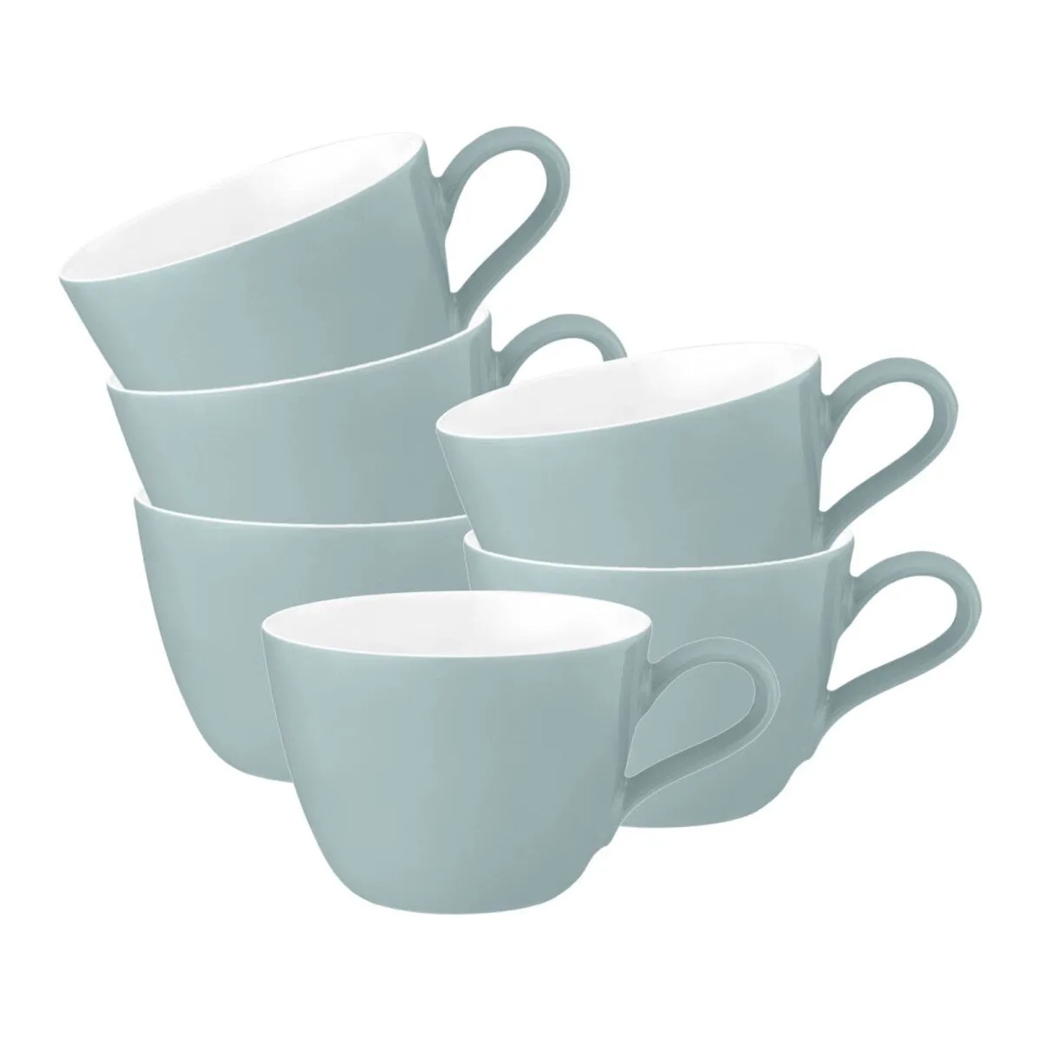 Seltmann Weiden Life Fashion Kaffeetasse 240 ml 6er Set Green Chic