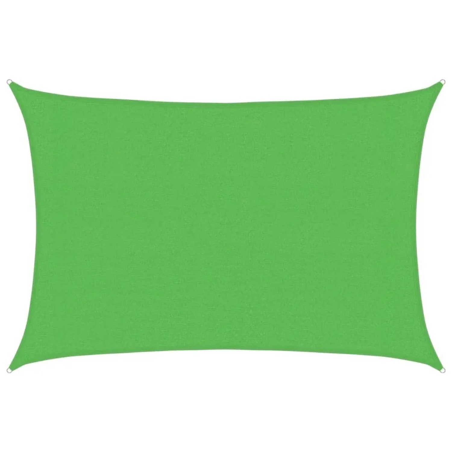 Furnicato Sonnensegel 160 G M² Hellgrün 3x4 M Hdpe