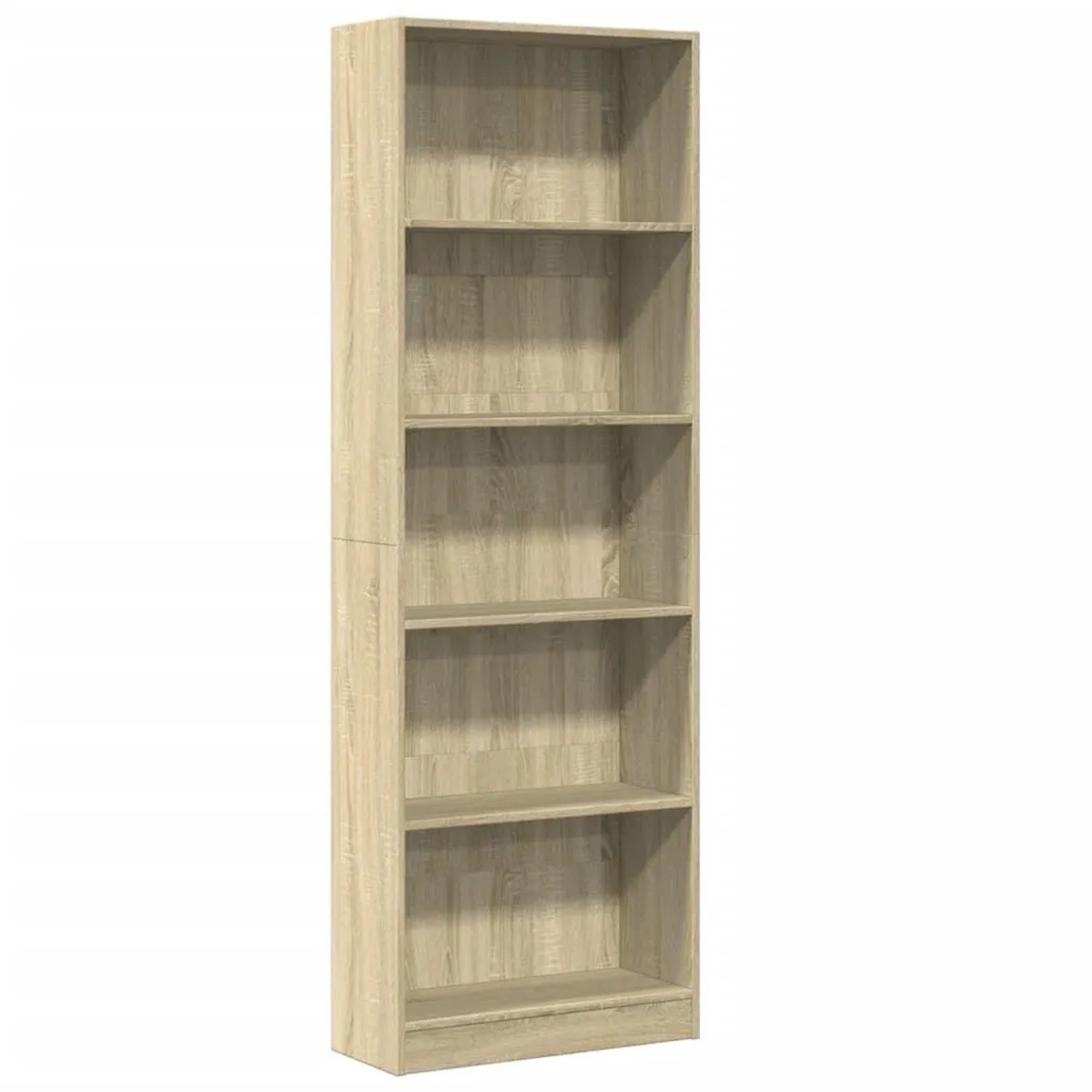 vidaXL Bücherregal Sonoma-Eiche 60x24x176 cm Holzwerkstoff 857823 günstig online kaufen