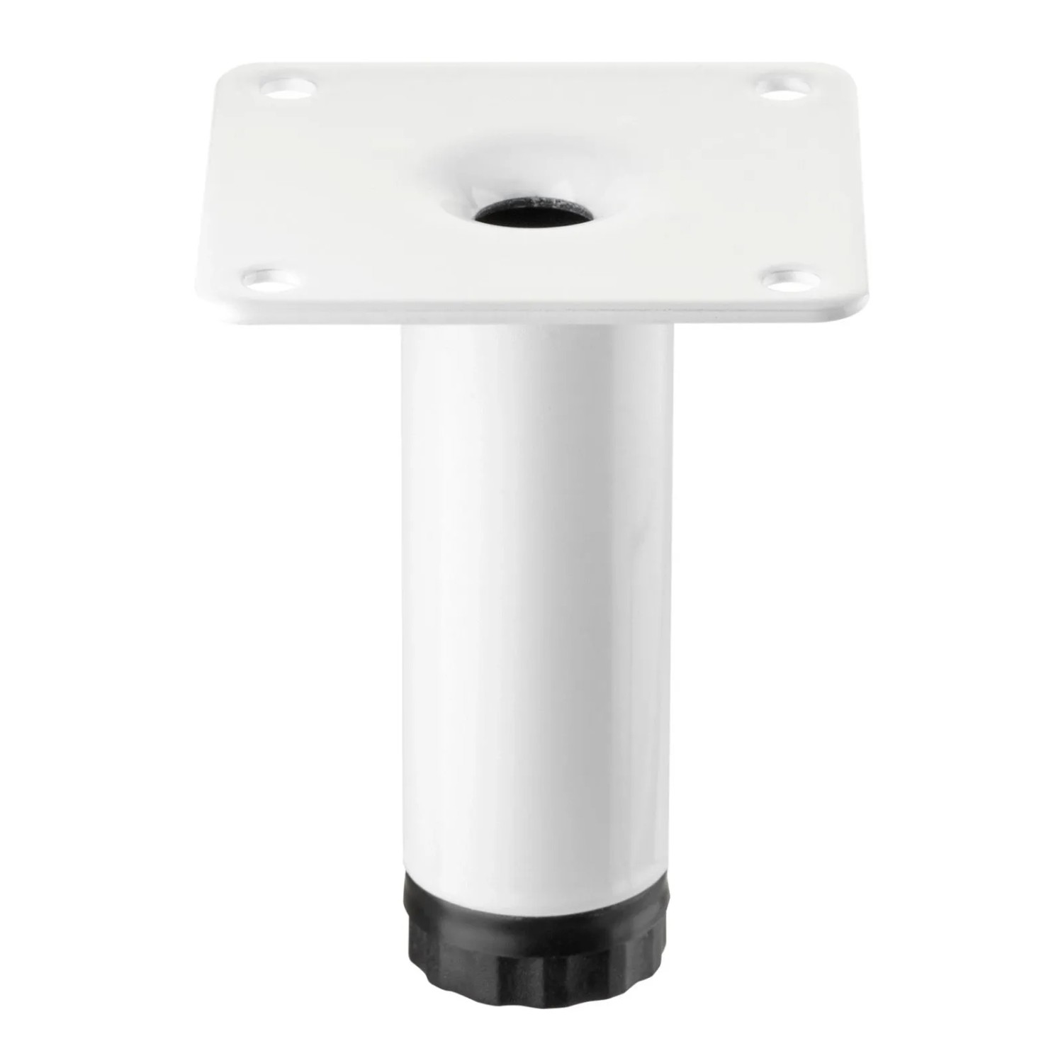 SOTECH Möbelfuß LIMA D25 x 80 Weiß Matt