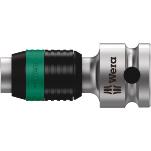 Wera Zyklop Verbindungsteil 8784 B1, 9 mm (3/8 Zoll) mit Schnellwechselfutter für Bits.