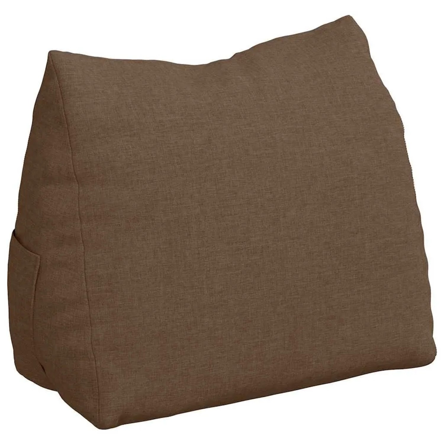 vidaXL Rückenkissen Braun 45 x 20 x 35 cm Stoff 42015006