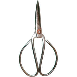 Große Bonsai-Schere (ca. 14,5 cm) für präzise Schnitte an Zimmerbonsais.