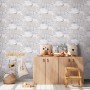 A.S. Creation Vliestapete Waldtiere in Braun-Creme im Kinderzimmer.