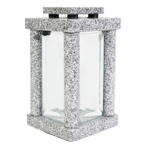 KOKA Grablampe Viereckig Gerundet Granit Schlesisch