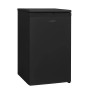 Schwarzer Telefunken Gefrierschrank, 63L Nutzinhalt, freistehend, kompaktes Design.