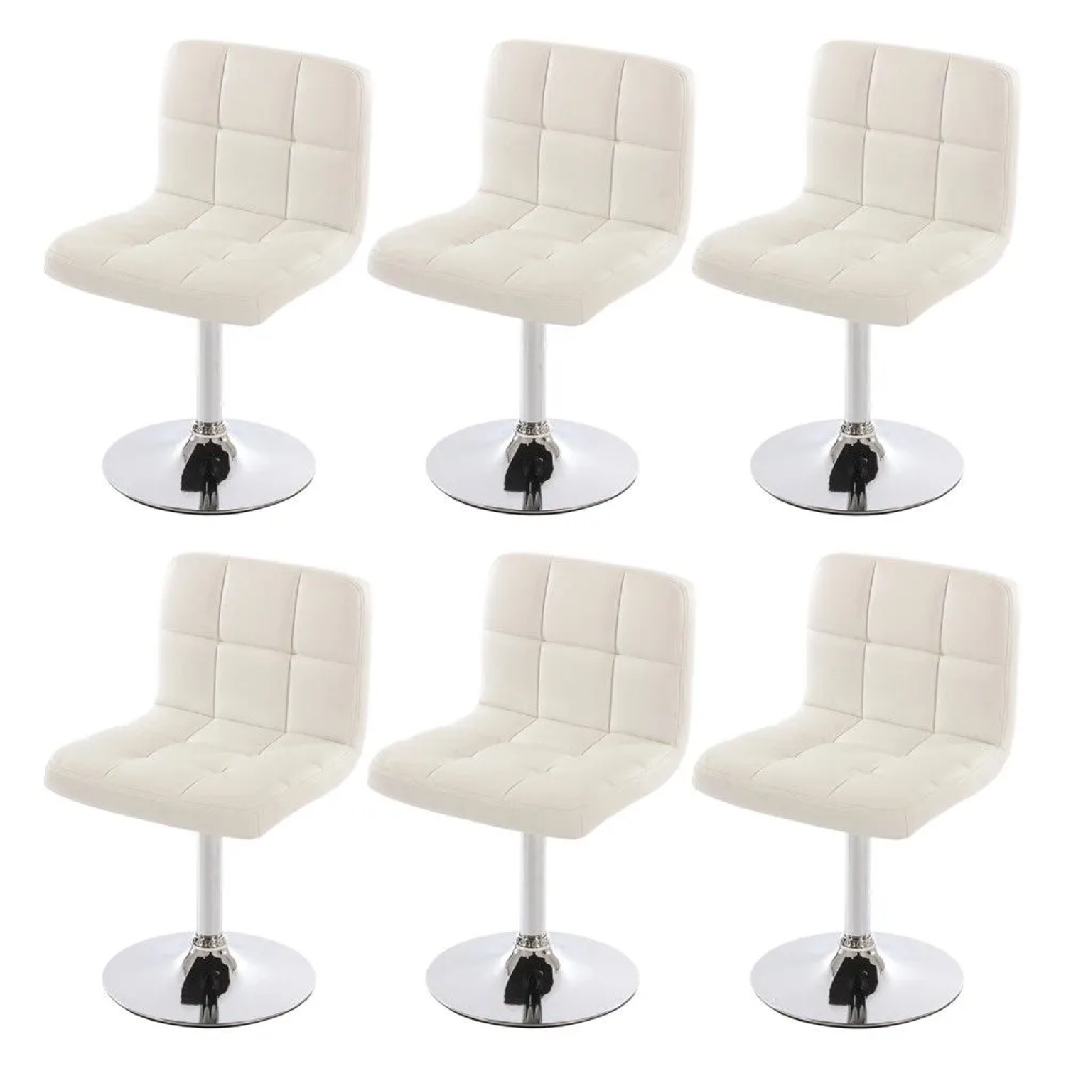 MCW Esszimmerstuhl Cadiz 6er-Set Weiß