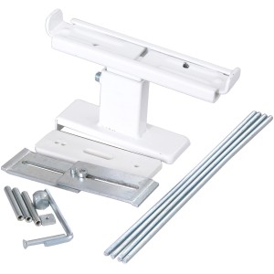 Sanitop-Wingenroth Fensterbankträger für Heizkörper Typ DK/DKEK, höhen- und tiefenverstellbar.