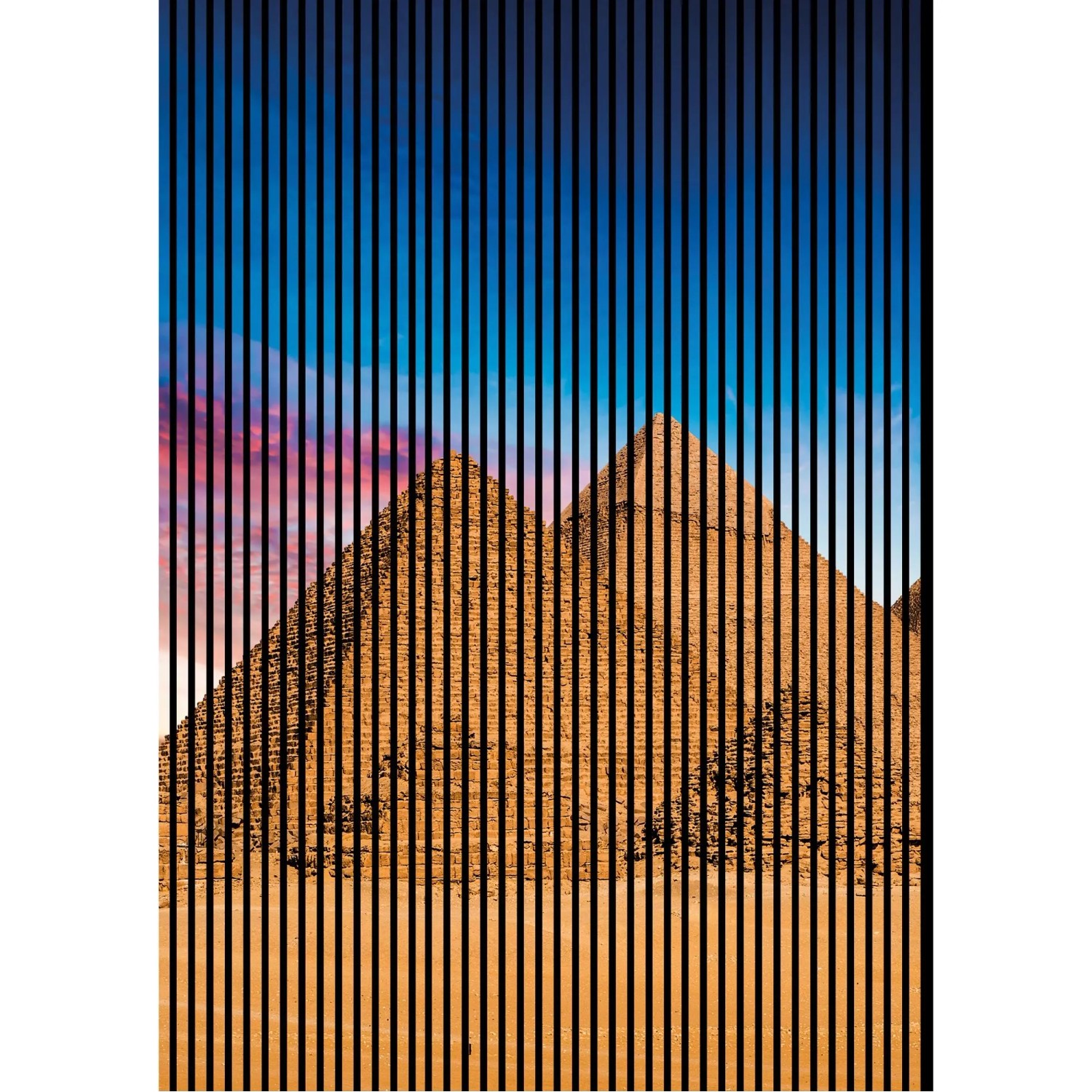 FN Acustico Akustikplatte Pyramiden 1 PET u. MDF Foliert 1.693 x 19 x 2.400 mm