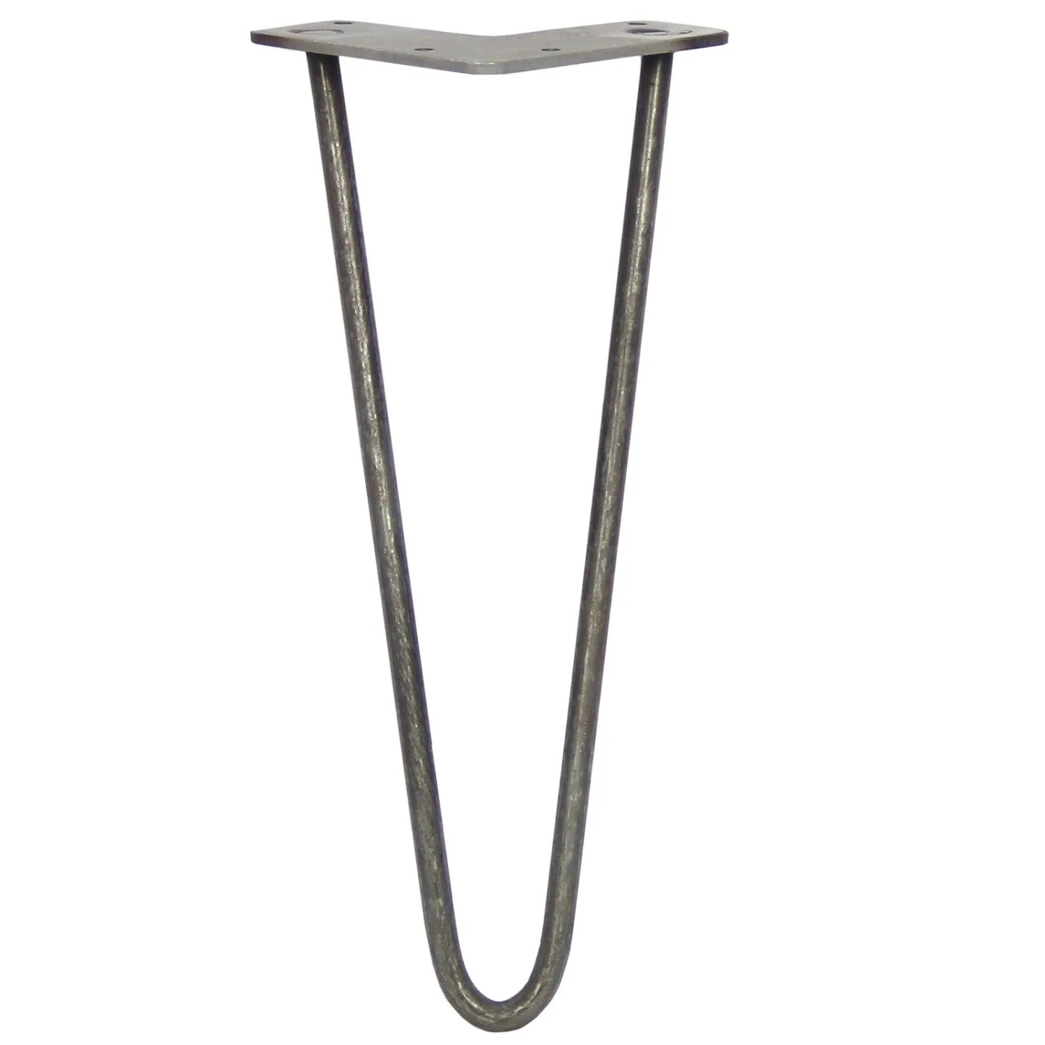 Monstershop 4 X 30.5cm Hairpin Tischbeine 2 Streben Rohstahl 10mm