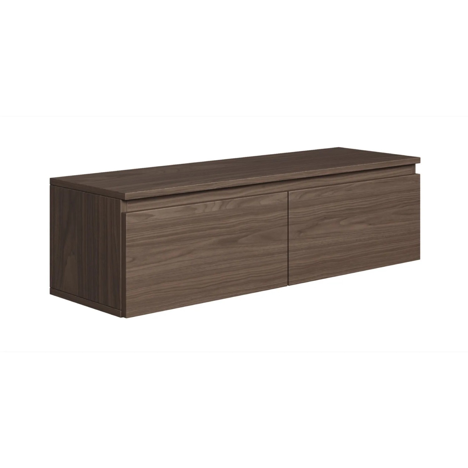 Selsey TV-Hängeboard Bemmi 100 cm Holzoptik Nussbaum