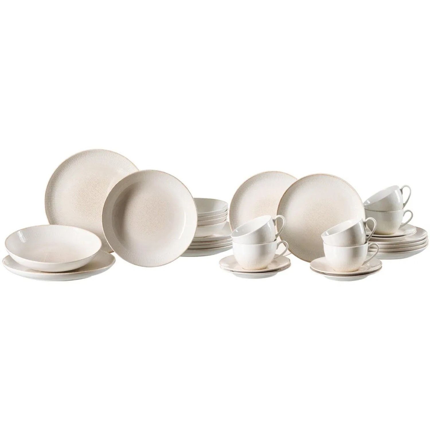 Ritzenhoff & Breker Levi Müslischale 15 cm 6er Set Weiß