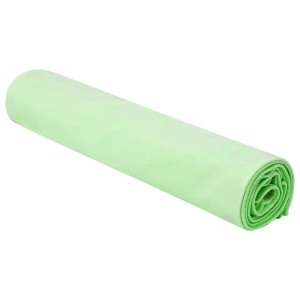 vidaXL Sporthandtücher 2 Stk Grün 140 x 70 cm Polyester und Polyamid 42011479