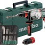 Metabo Multihammer UHE 2660-2 im Set mit Koffer, Bohrern und Meißeln.