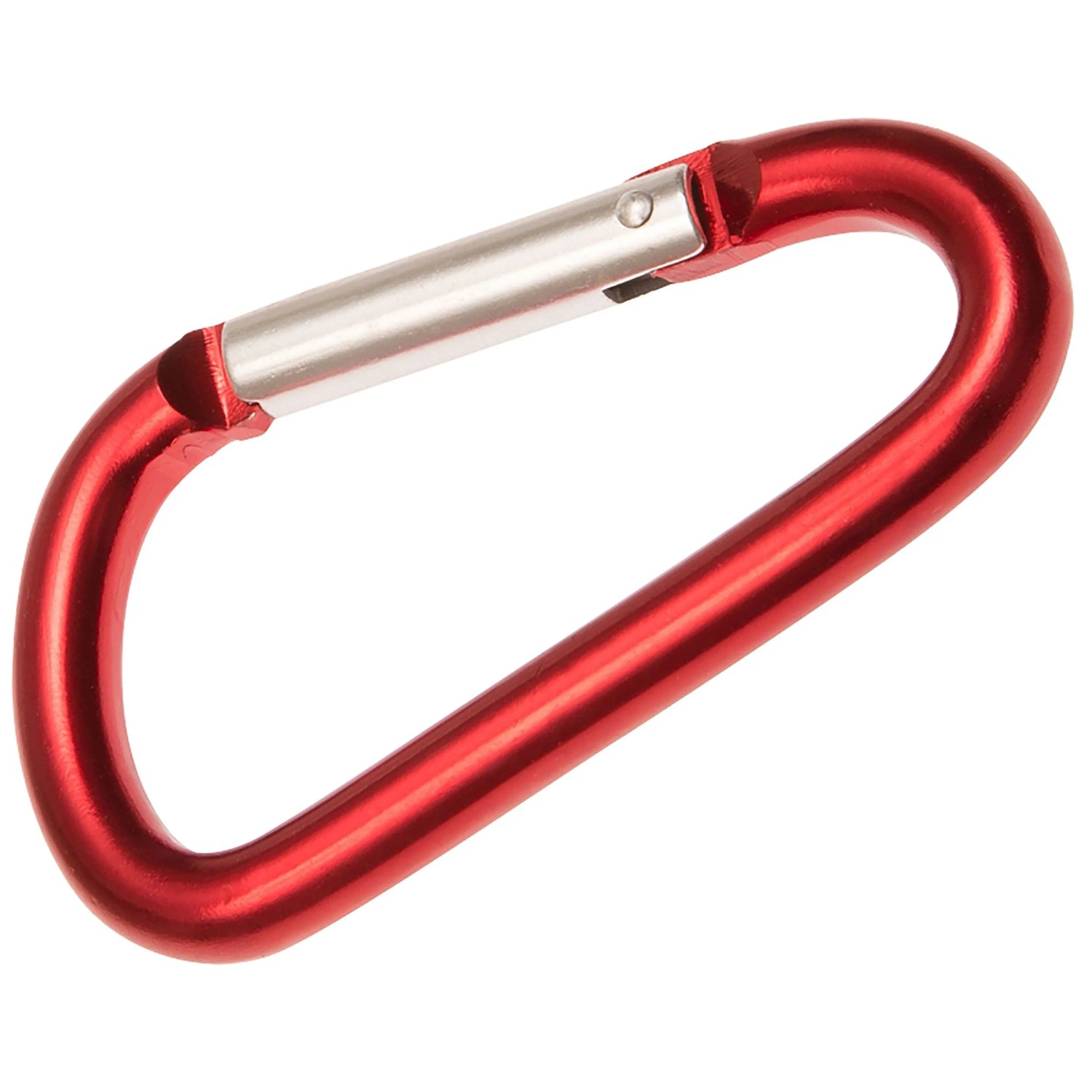 Conacord Karabinerhaken Aluminium Ø 8 mm x 80 mm Rot