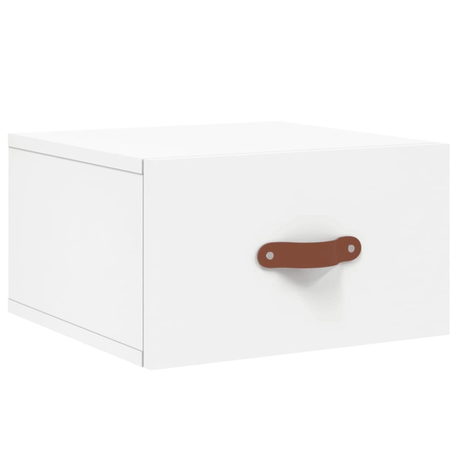 vidaXL Wand-Nachttisch Weiß 35x35x20 cm Modell 1 günstig online kaufen