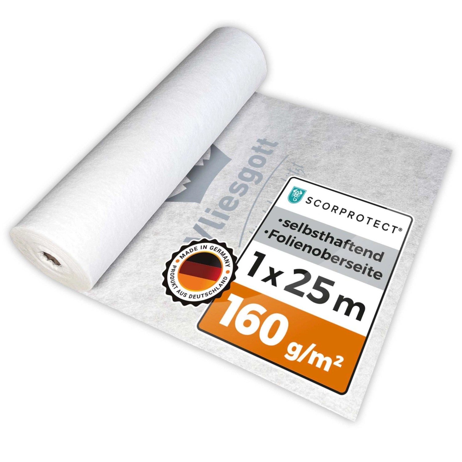 Scorprotect BSV Boden Und Treppenschutzvlies Vliesgott Selbsthaftend 1 M x günstig online kaufen