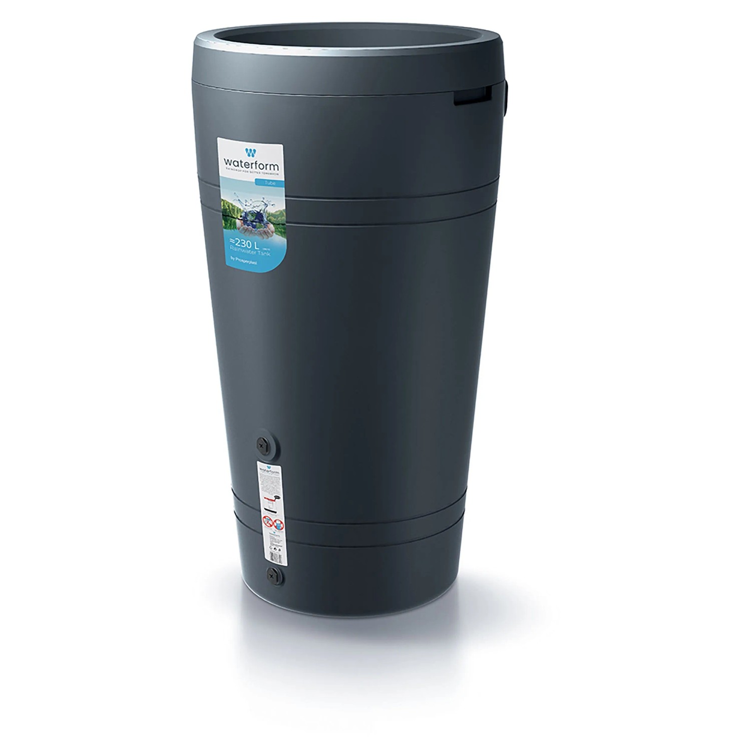 Waterform Regentonne Tube 230 l Anthrazit kaufen bei OBI