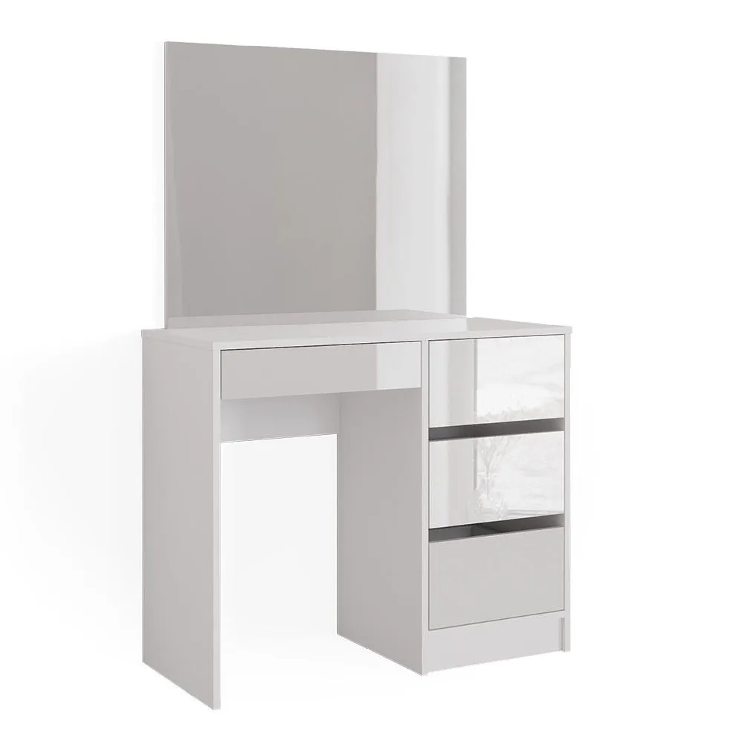 Vicco Schminktisch Sherry Weiß 90 x 140 mit Spiegel