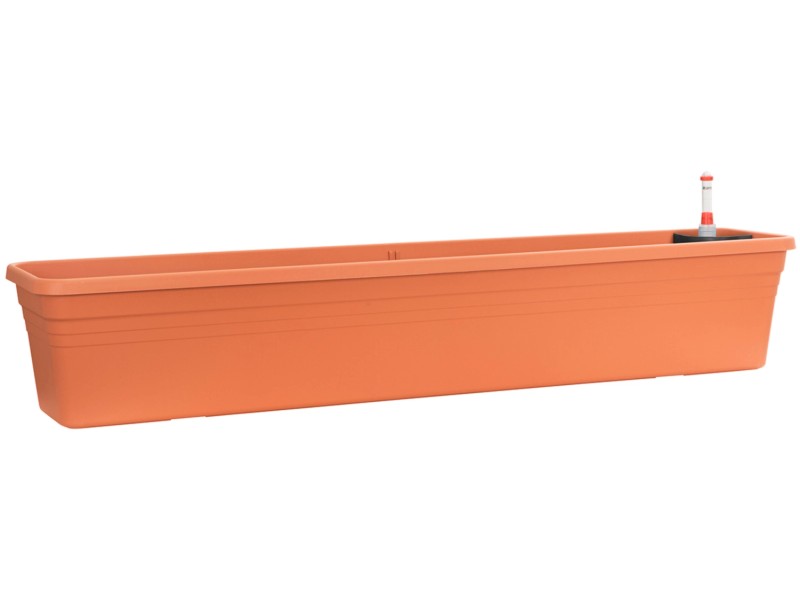 Florus Mediterran mit Bewässerungssystem · 100 cm, Terrakotta – Produktbild 1 von 3