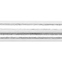 Verzinkte LUX Schlossschraube M6 x 70 mm mit Teilgewinde, 100er Pack.