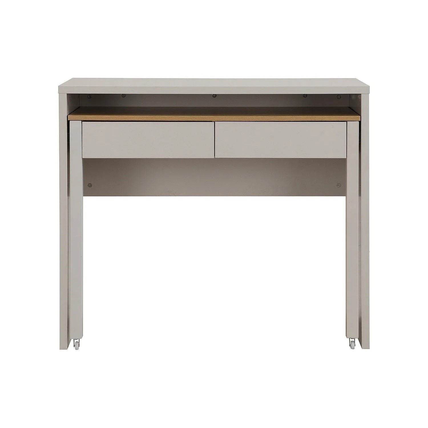 Vente-unique Konsolenschreibtisch Loavia Beige  Naturfarben Hell 100 cm