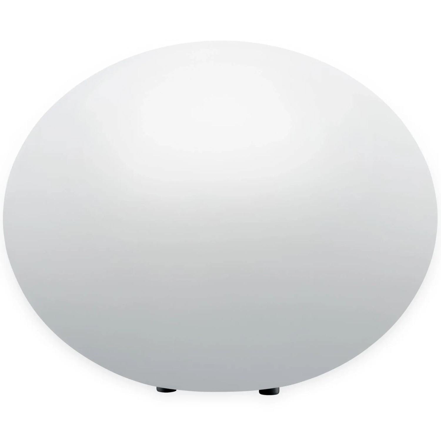 Tectake Kugelleuchte Luminous Eye Mit Led Beleuchtung  12 W 16 Rgb Farben und 5 Lichtmodi L  Ø 35 x 28 5 cm  35 x 35 x 28 50 cm Weiß